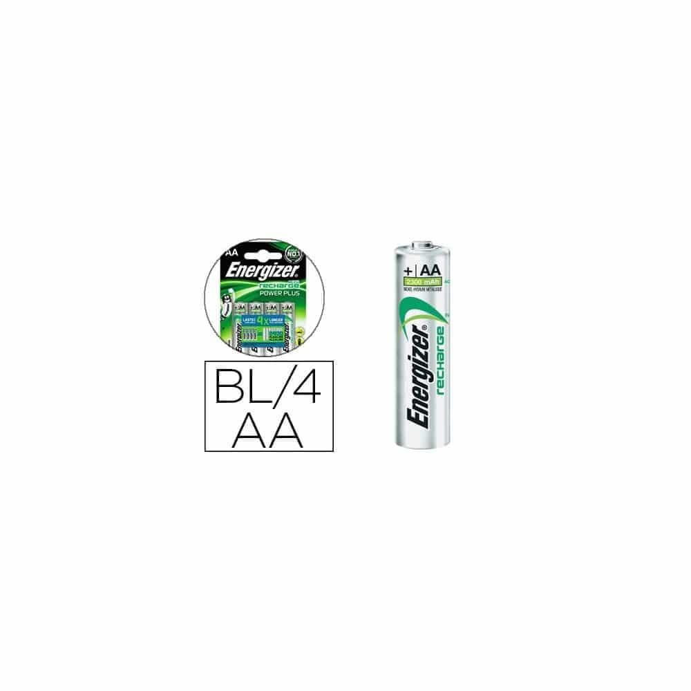 4 piles rechargeables Energizer AA