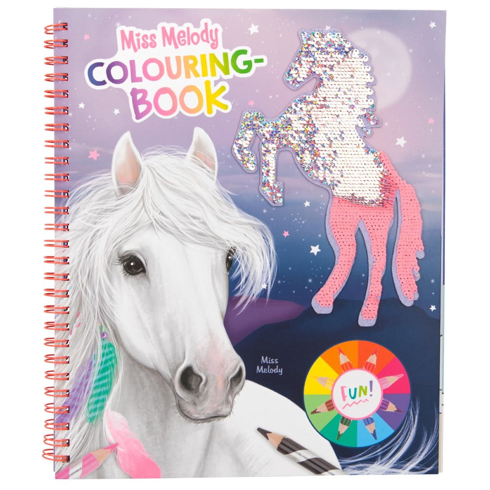 TOPModel Album Colouring Book Miss Melody