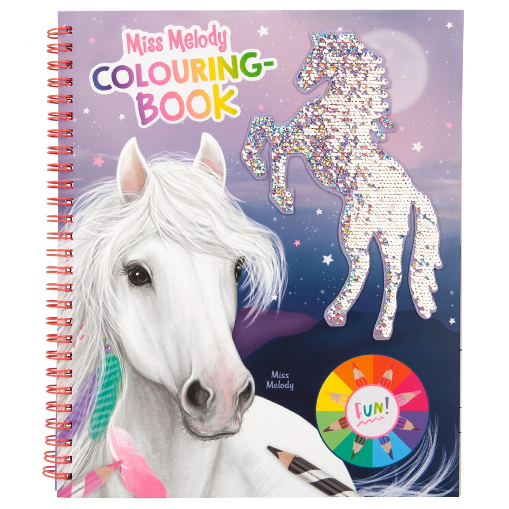 TOPModel Album Colouring Book Miss Melody