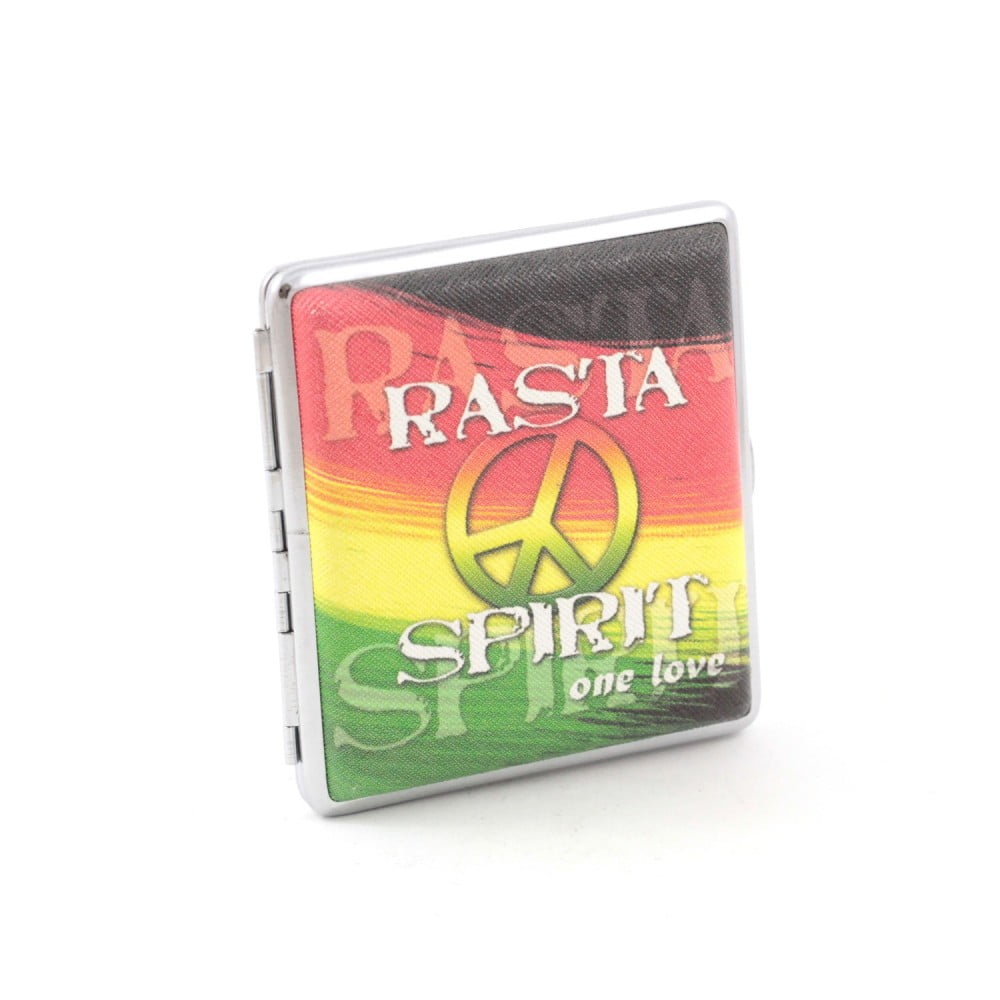 Boîte à cigarettes métal Rasta spirit