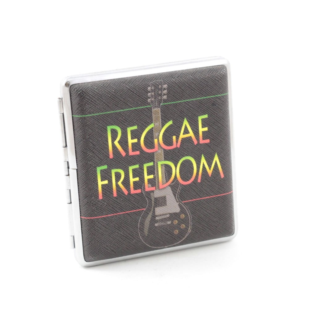 Boîte à cigarettes métal Reggae freedom