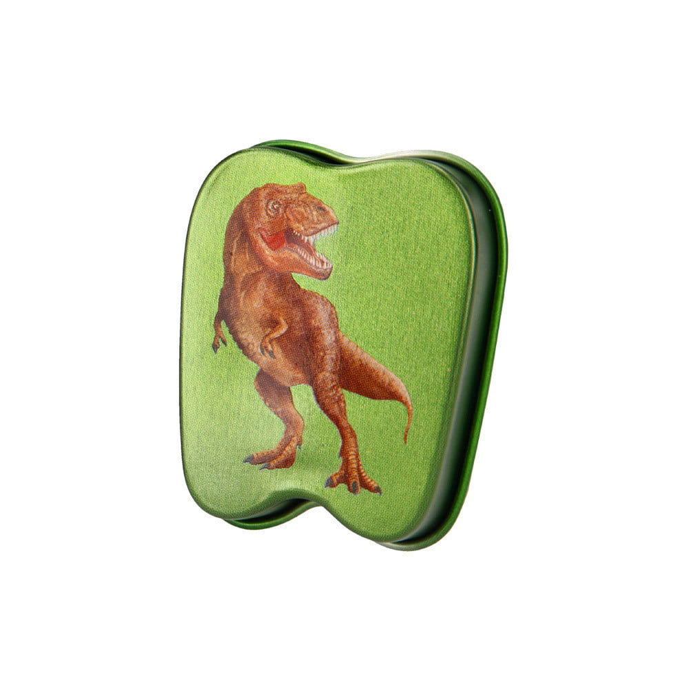 Boîte à dent Dino World verte