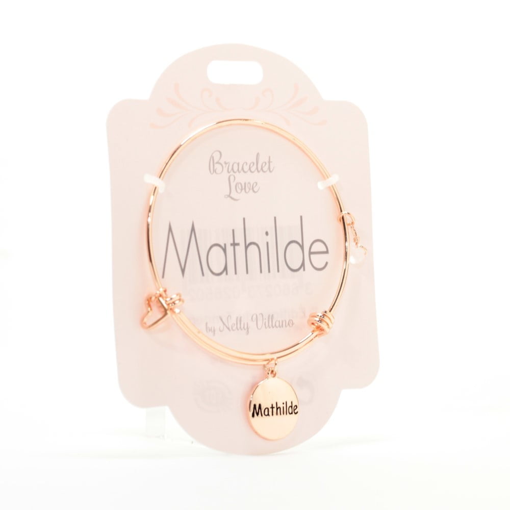 Bracelet Love Prénom Mathilde