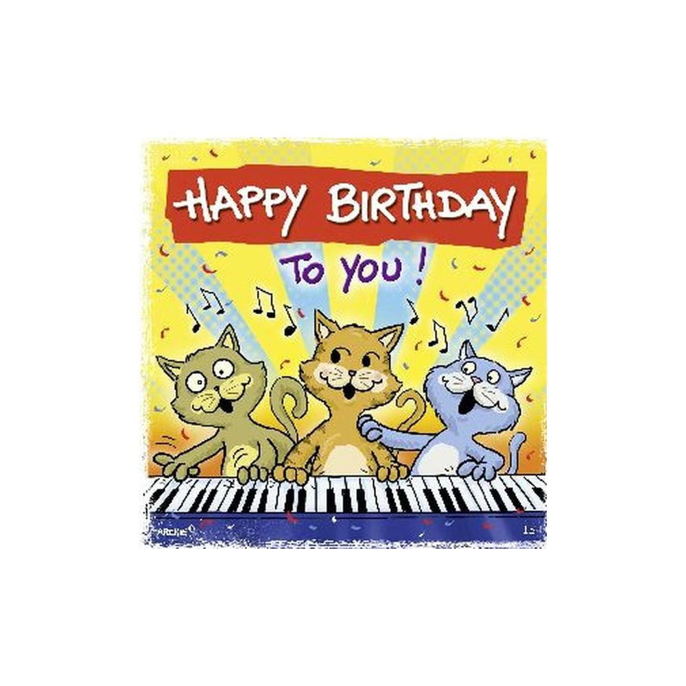 Carte Musicale Anniversaire Happy birthday to you