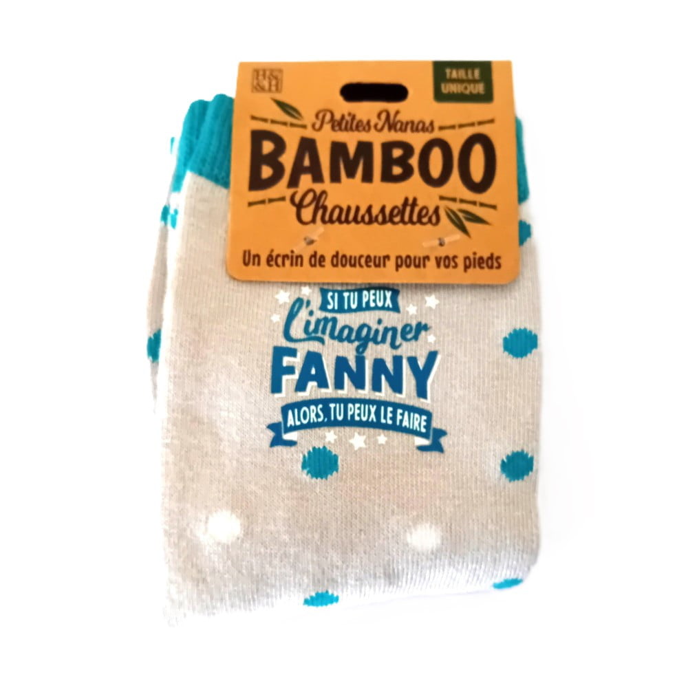 Chaussettes personnalisées prénom Fanny