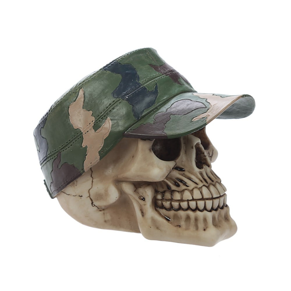 Crâne décoration camouflage