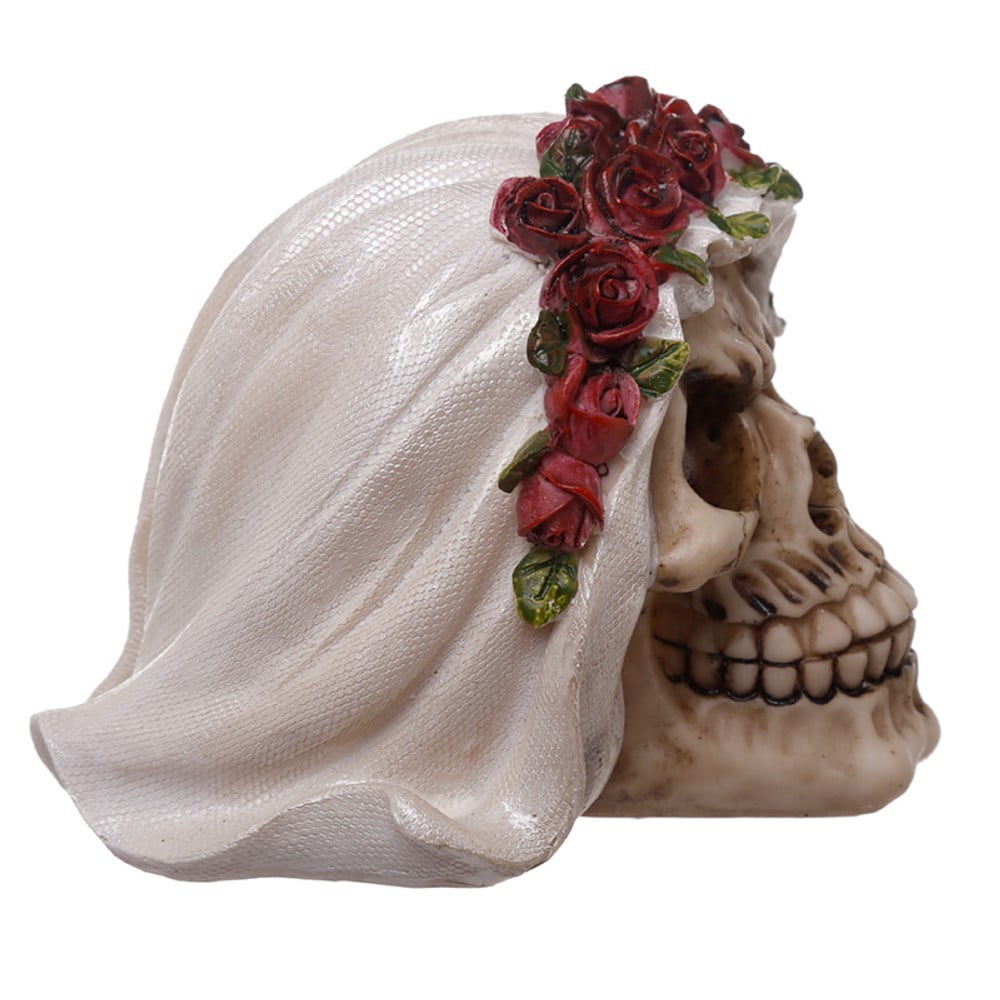 Crâne décoration de la Jeune Mariée