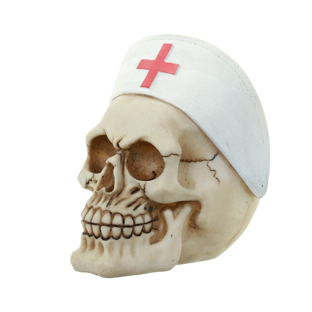 Crâne décoration infirmière