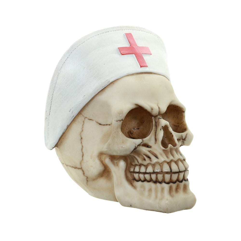 Crâne décoration infirmière