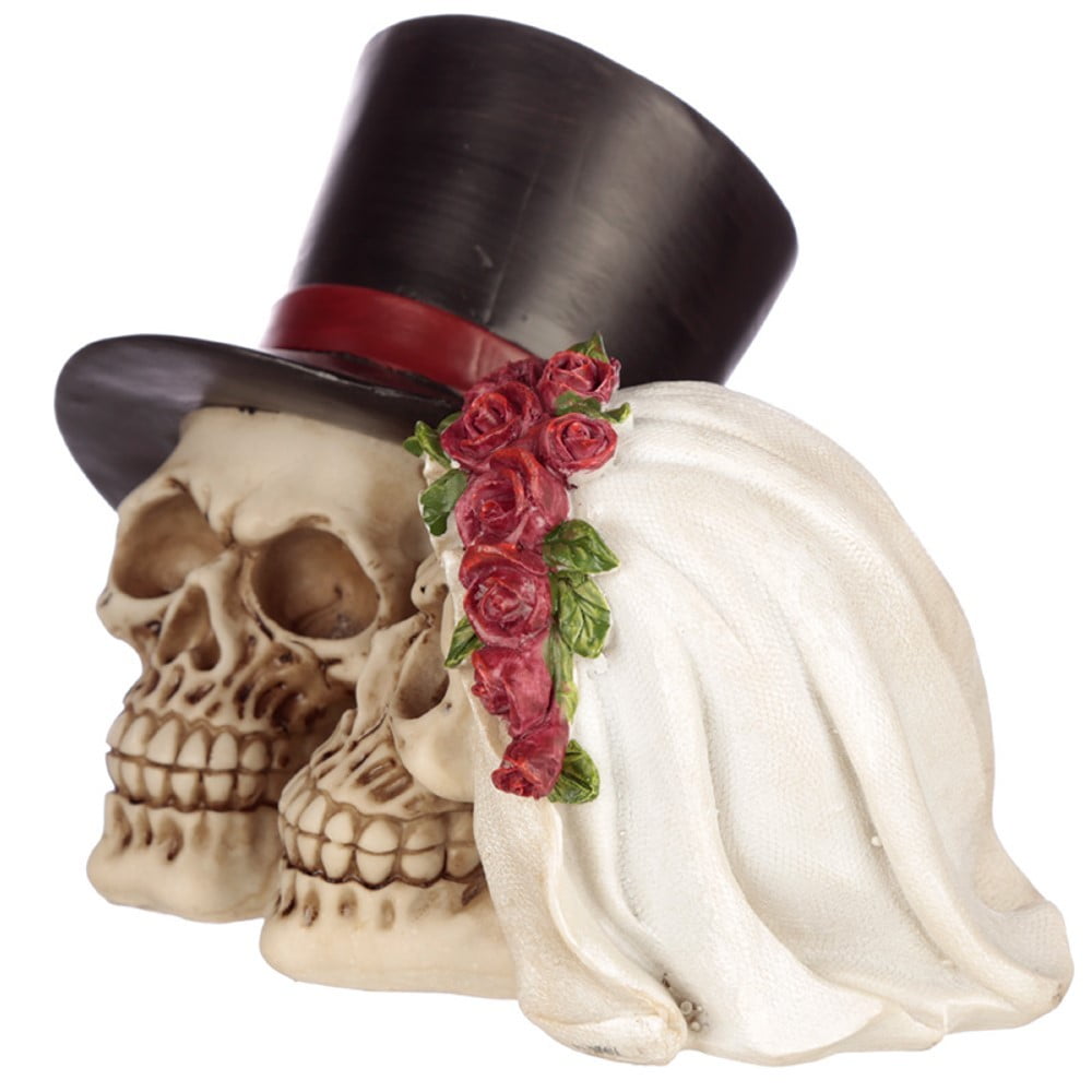 Crâne décoration Jeunes Mariés