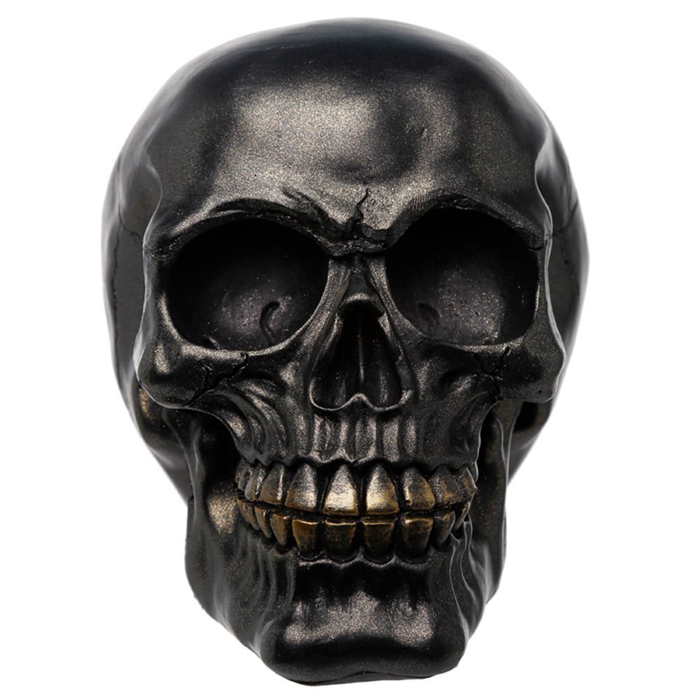 Crâne décoration noir