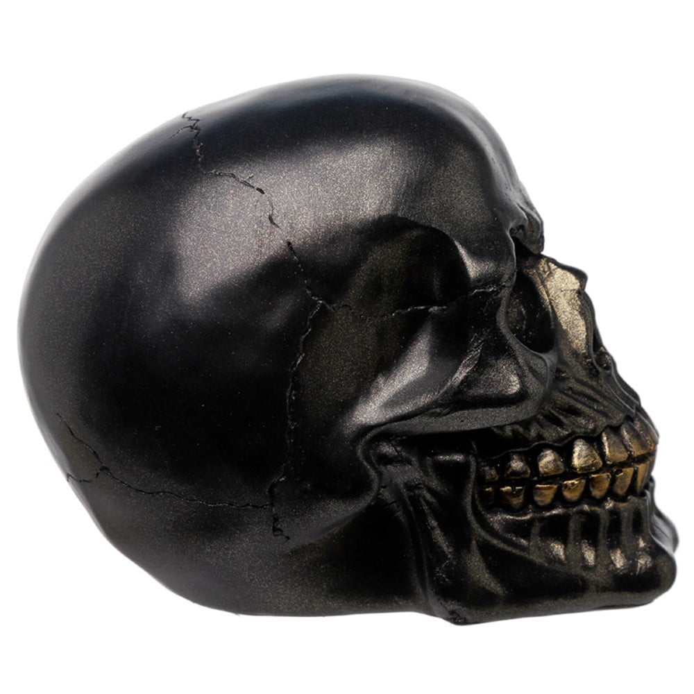 Crâne décoration noir