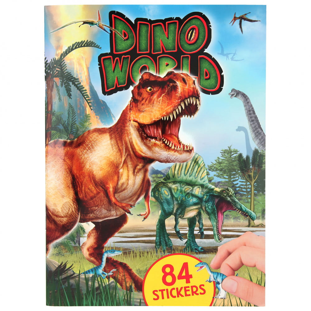 Dino World autocollants Puffy