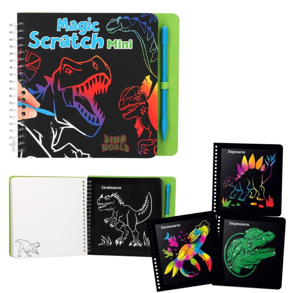 Dino World Mini album Magic-Scratch