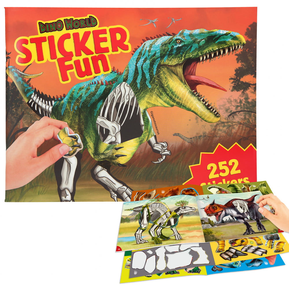 Dino World Sticker Fun