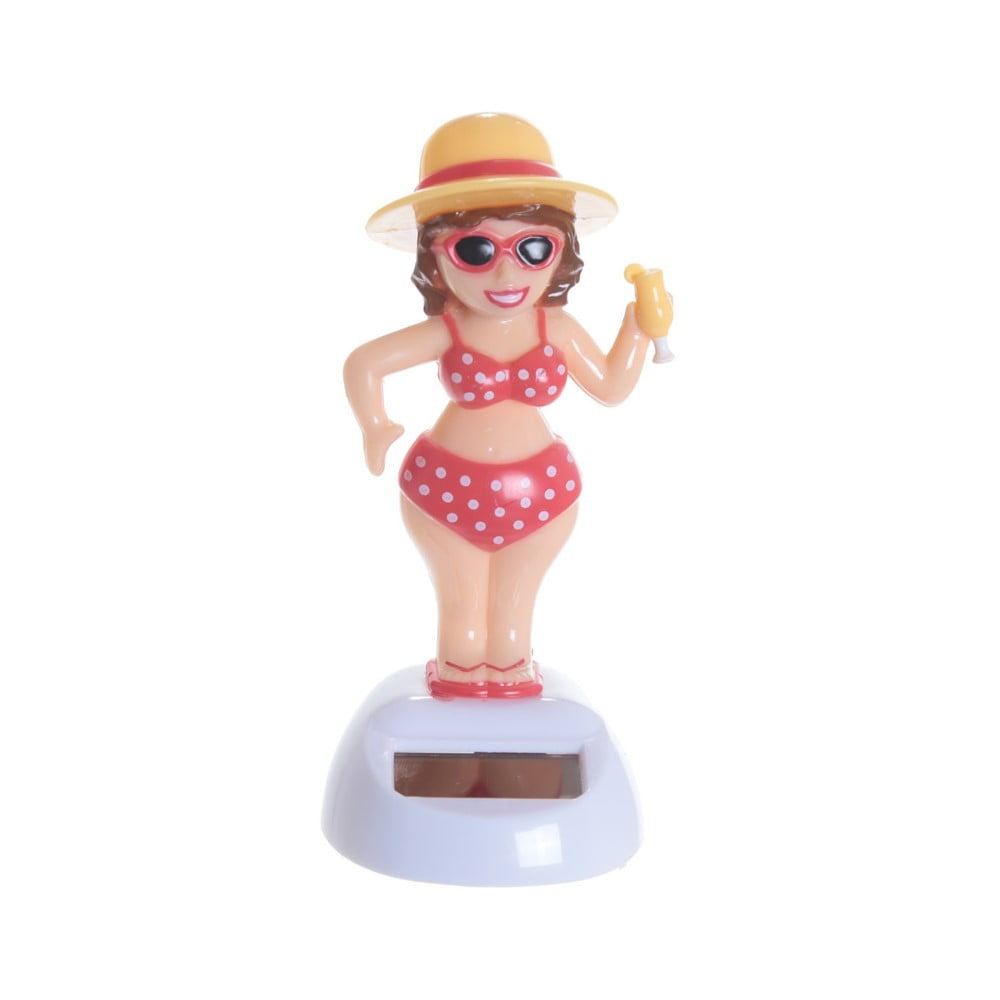 Figurine solaire Mer, plage & bikini