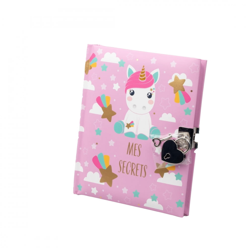 Journal intime Candy Cloud rose Mes secrets