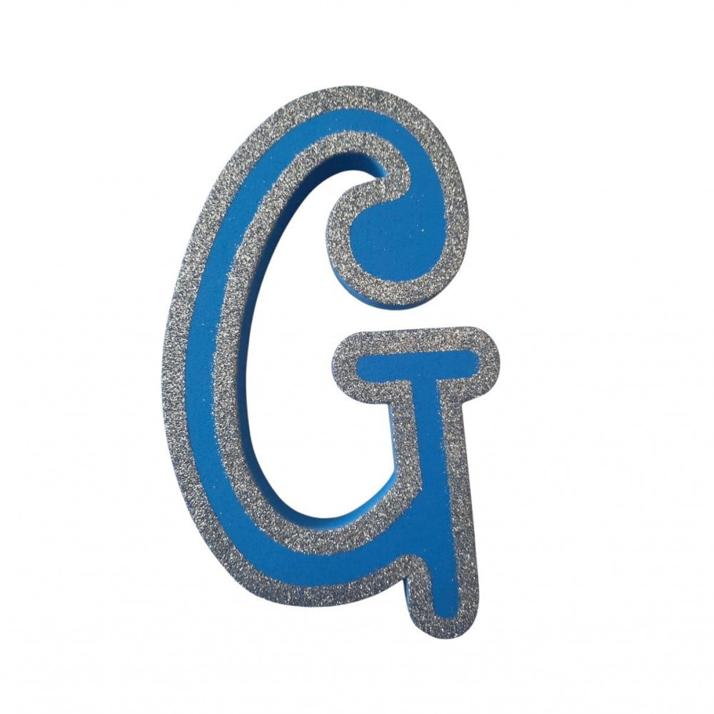 Lettre G de porte Bleue