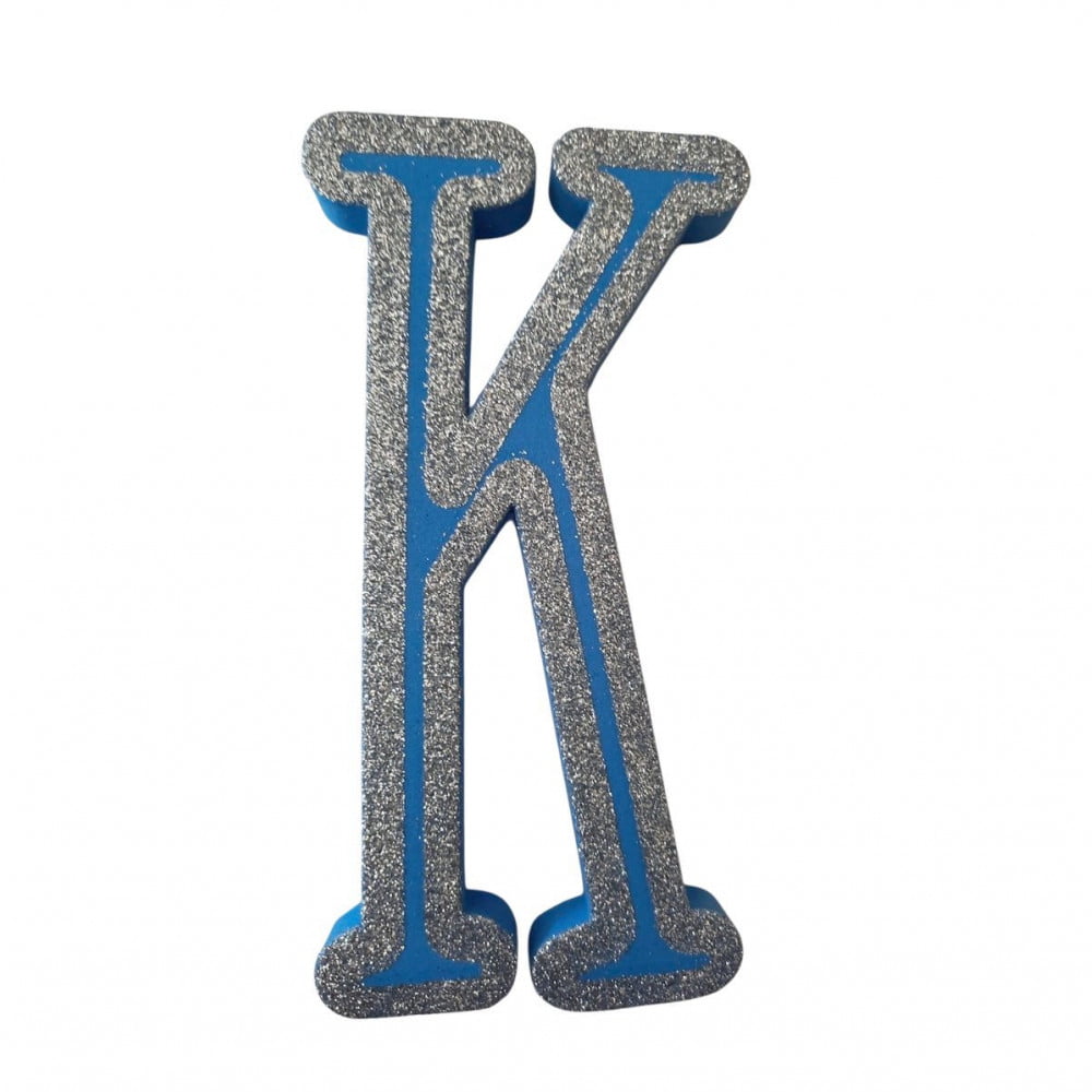 Lettre K de porte Bleue
