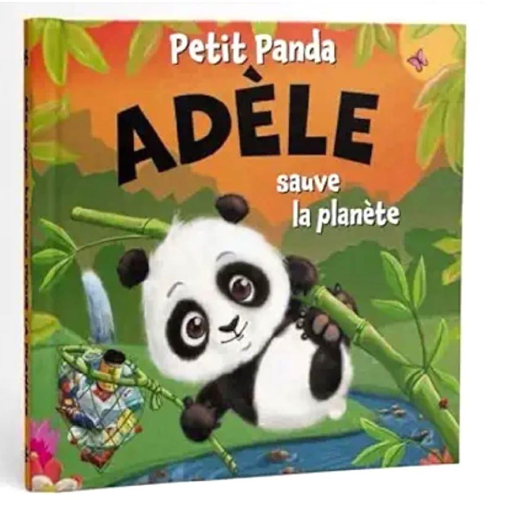 Livre Petit Panda personnalisé prénom Adèle