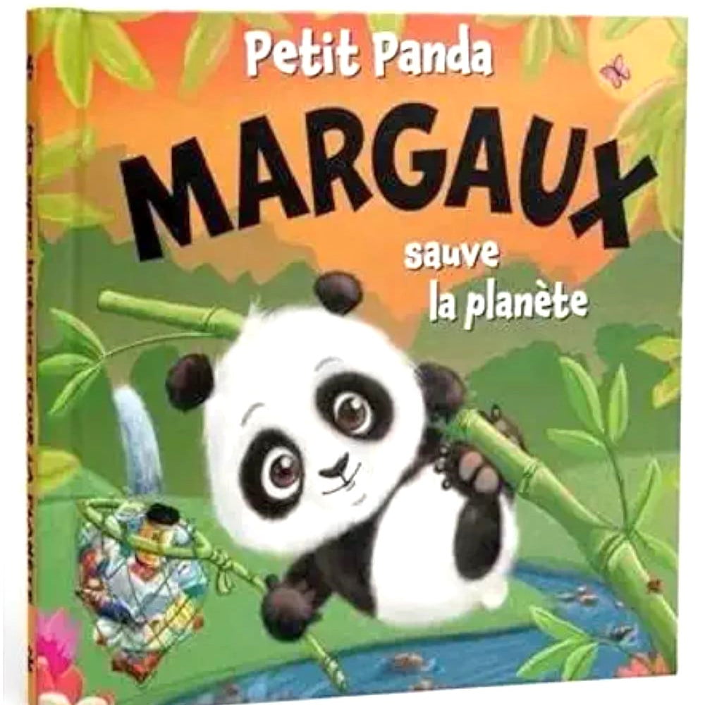 Livre Petit Panda personnalisé prénom Margaux