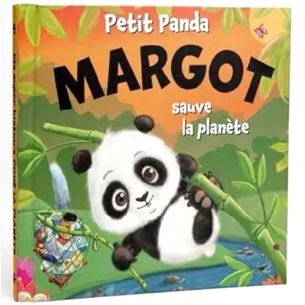 Livre Petit Panda personnalisé prénom Margot