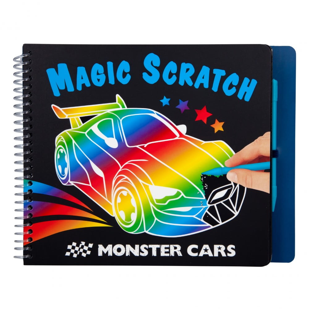 Magic scratch Monster Cars