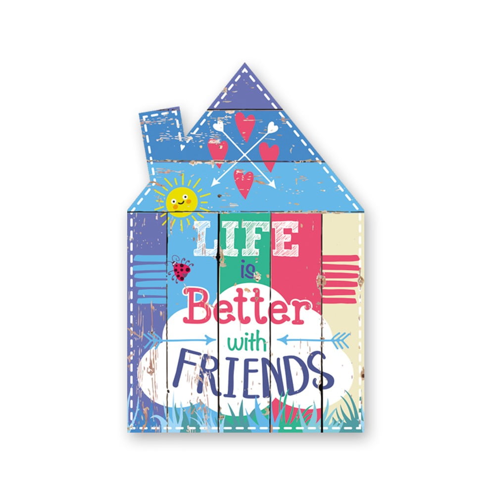 Magnet Chouchou maison Life is better with friends
