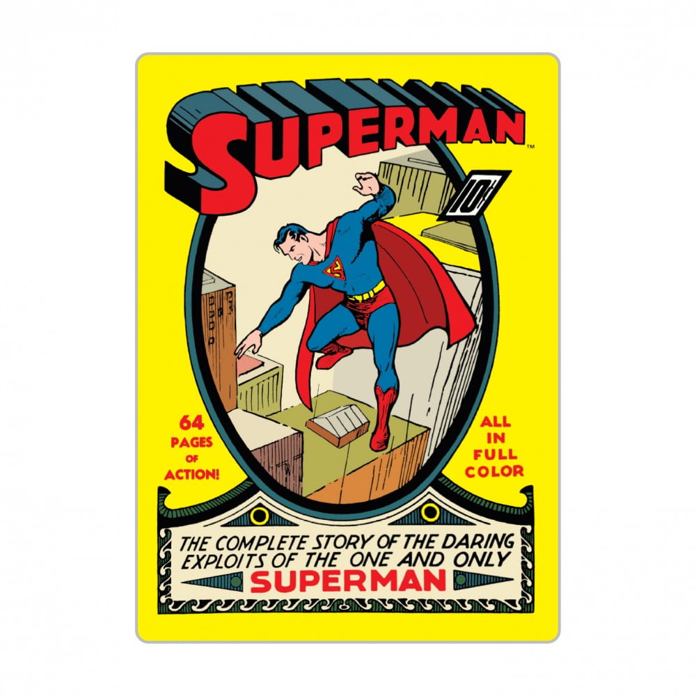 Magnet Superman comic book