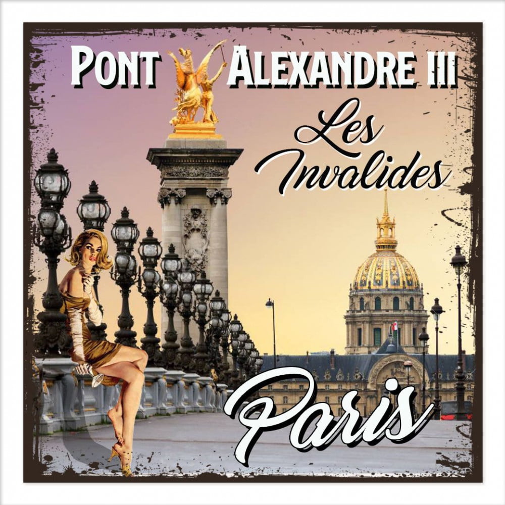 Magnet Paris Pont Alexandre III Les Invalides