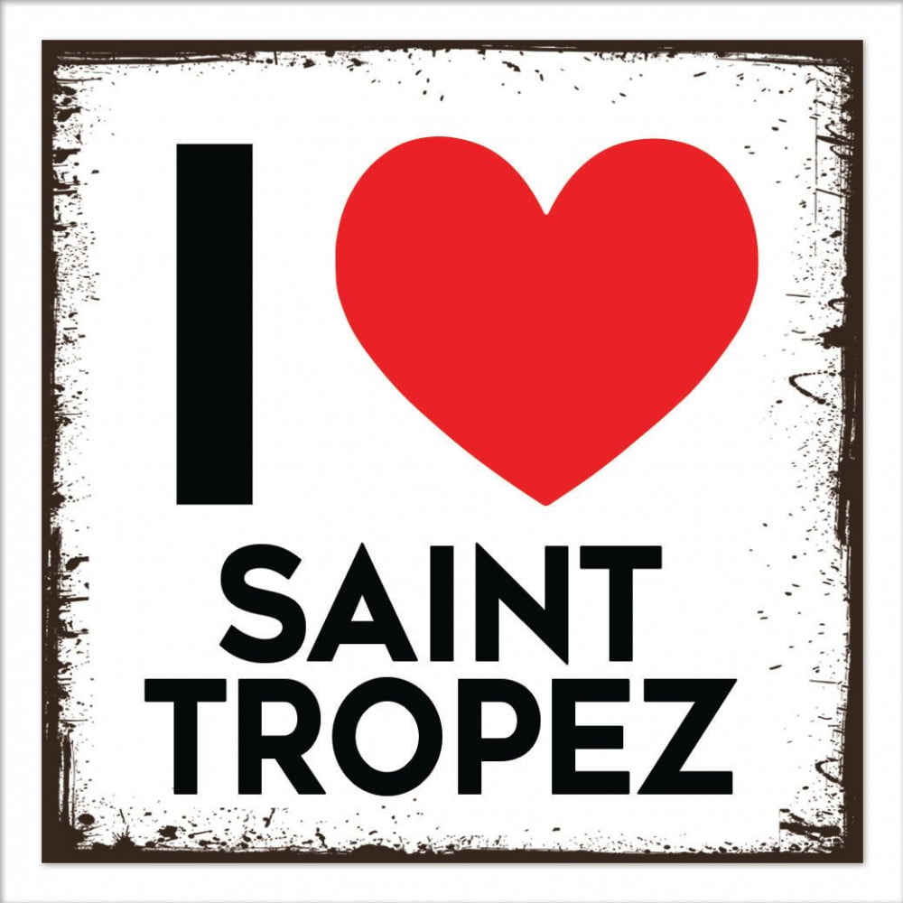 Magnet I love Saint Tropez