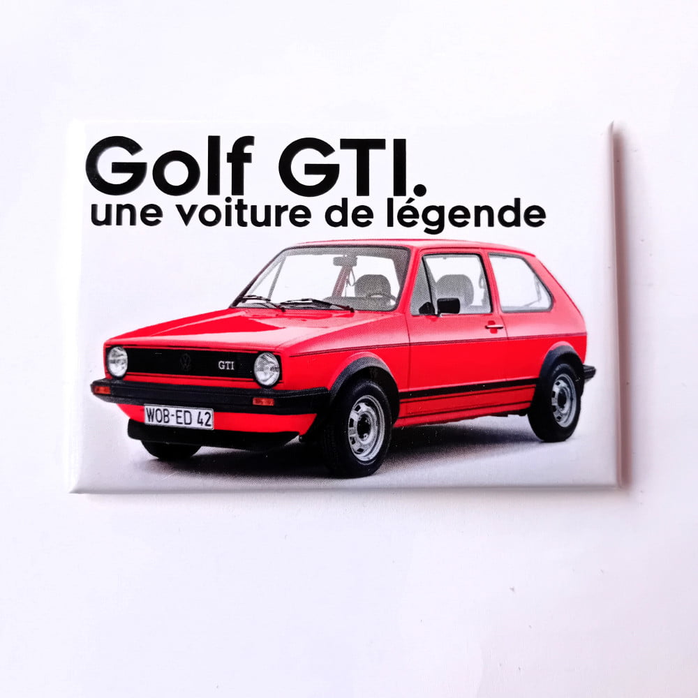 Magnet vintage Golf GTI volkswagen