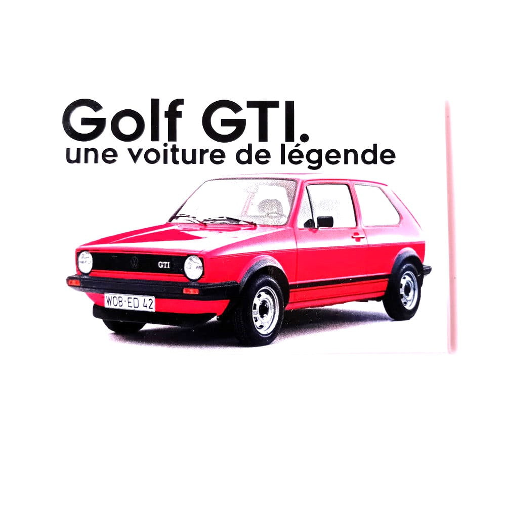 Magnet vintage Golf GTI volkswagen