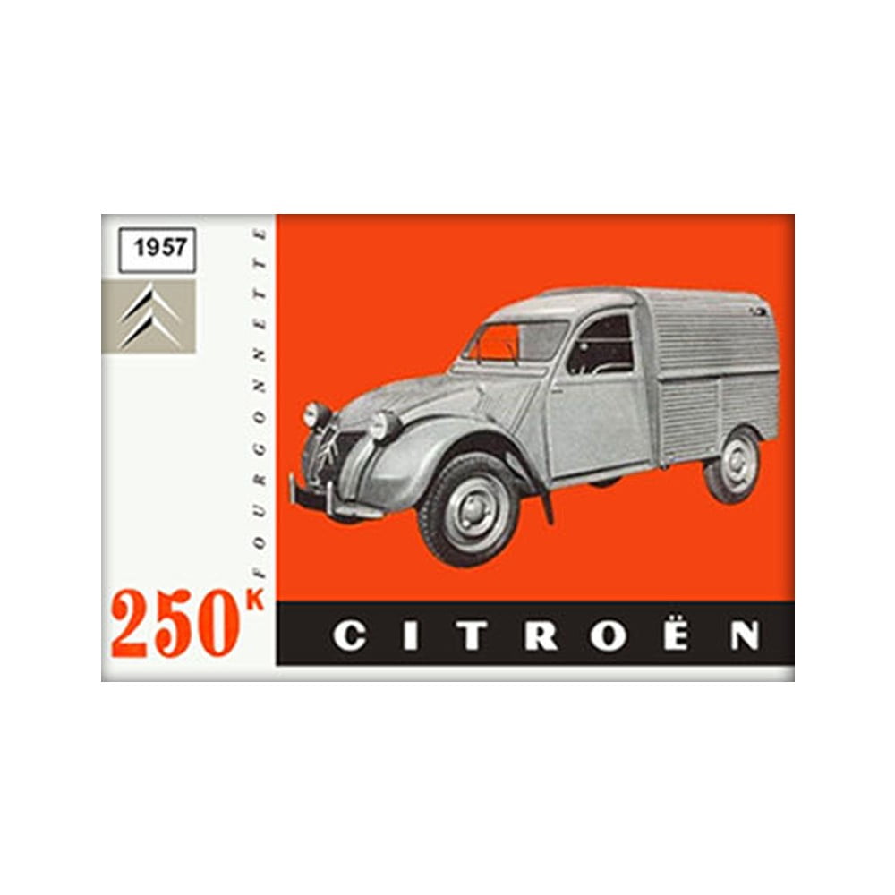 Magnet vintage Citroën fourgonnette