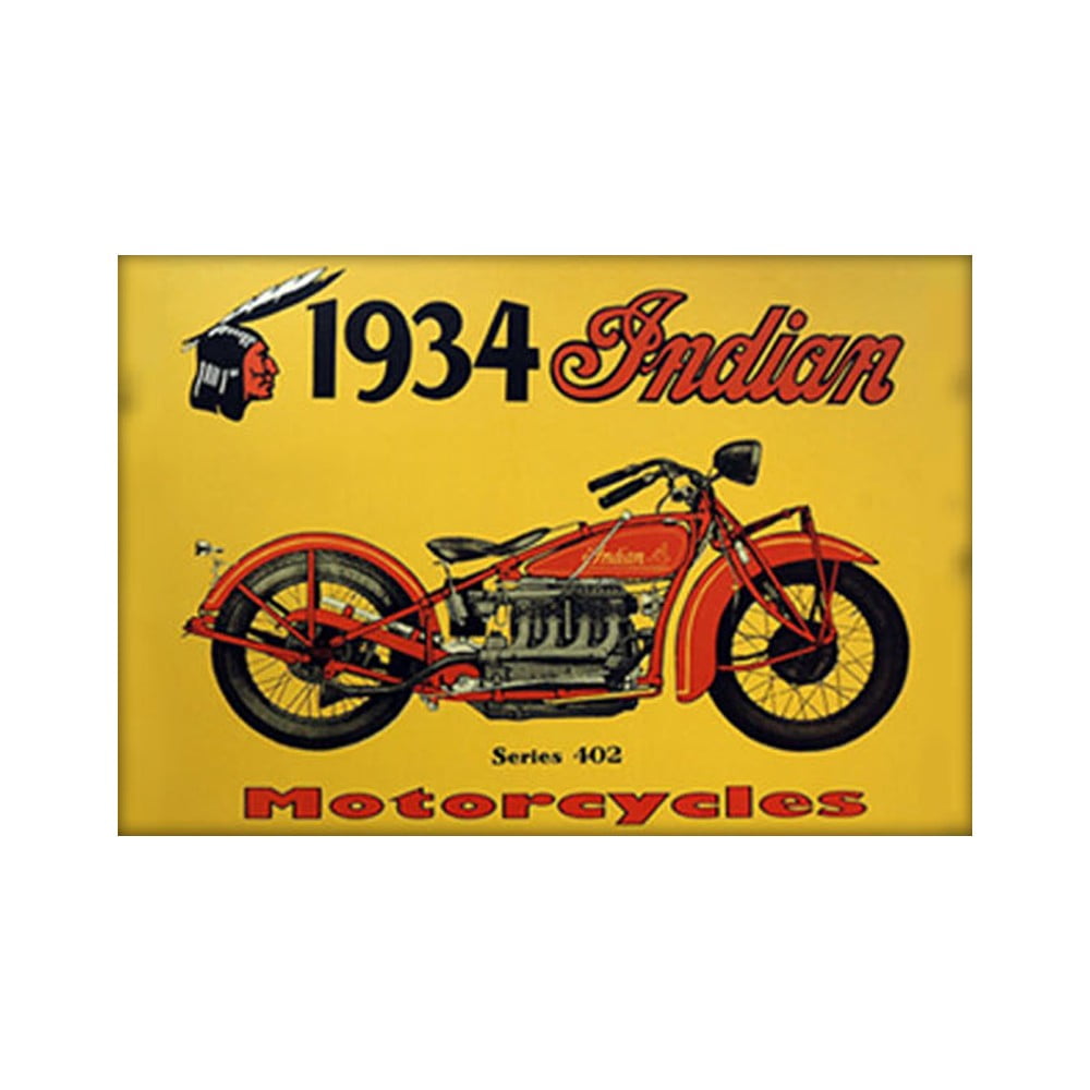 Magnet vintage Indian motorcycles