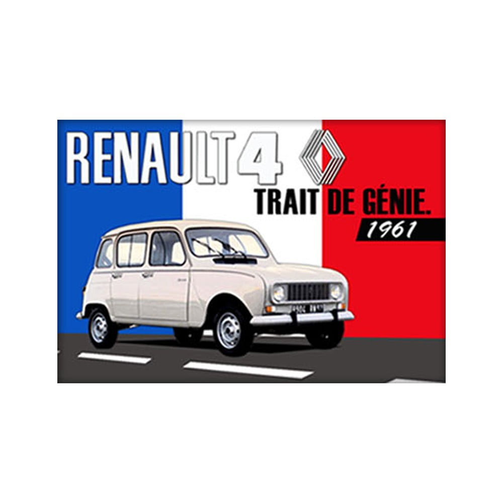 Magnet vintage Renault 4L