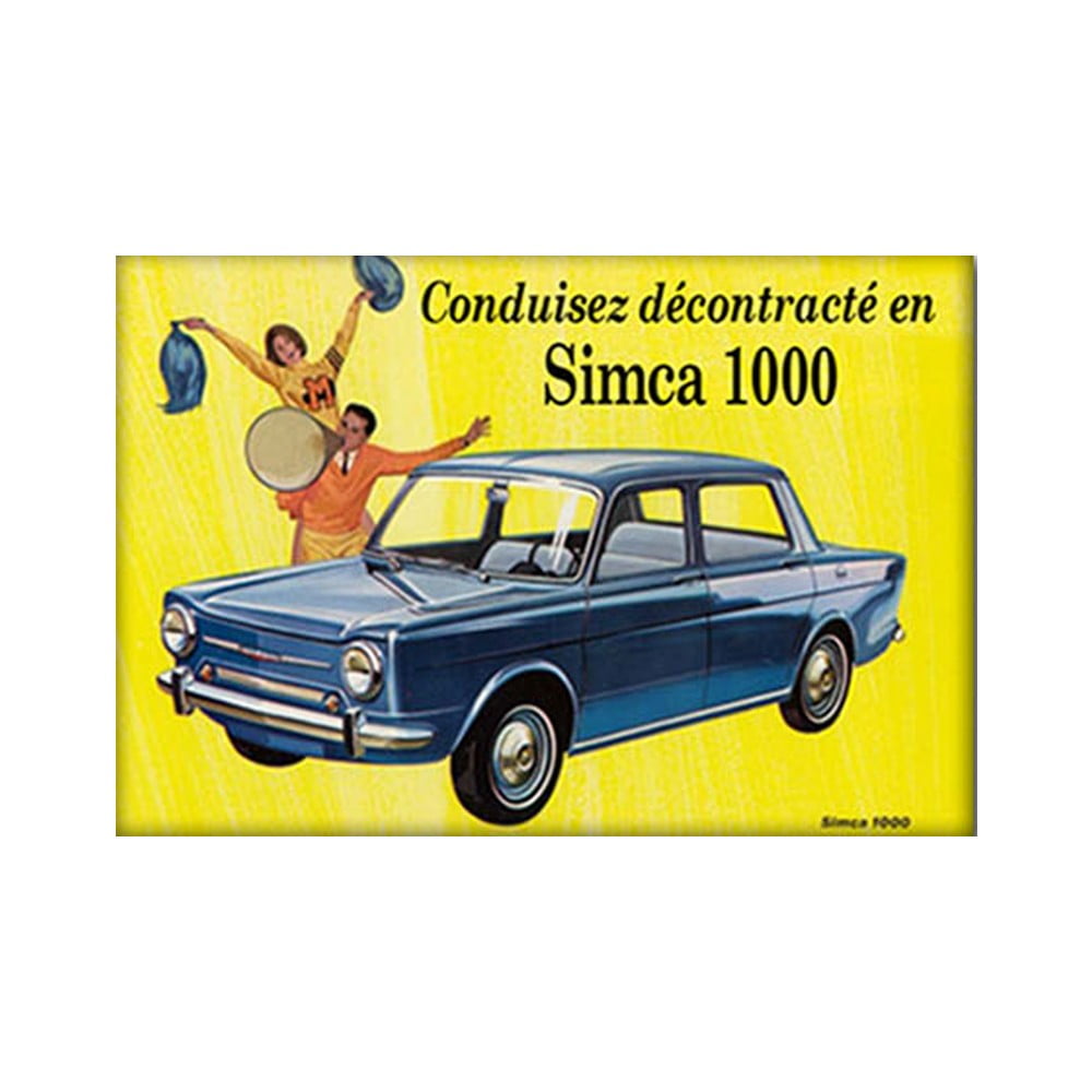 Magnet vintage Simca 1000