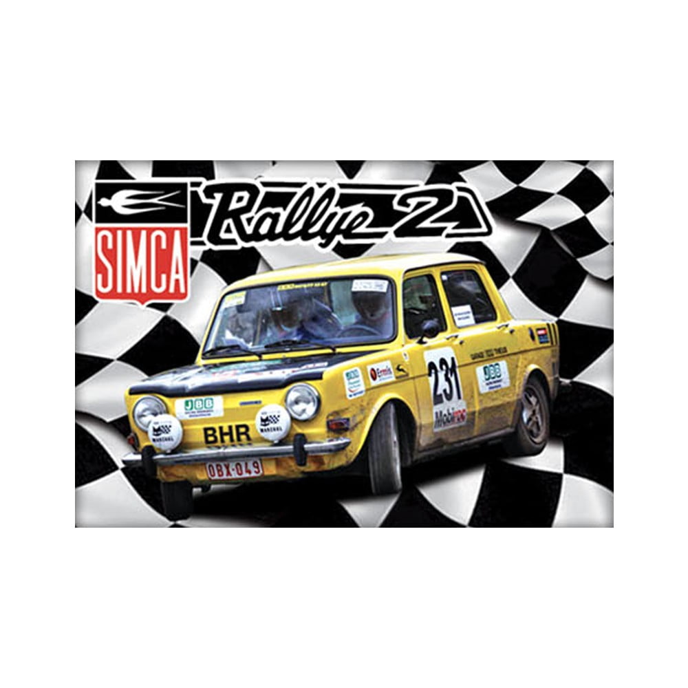 Magnet vintage Simca rallye II