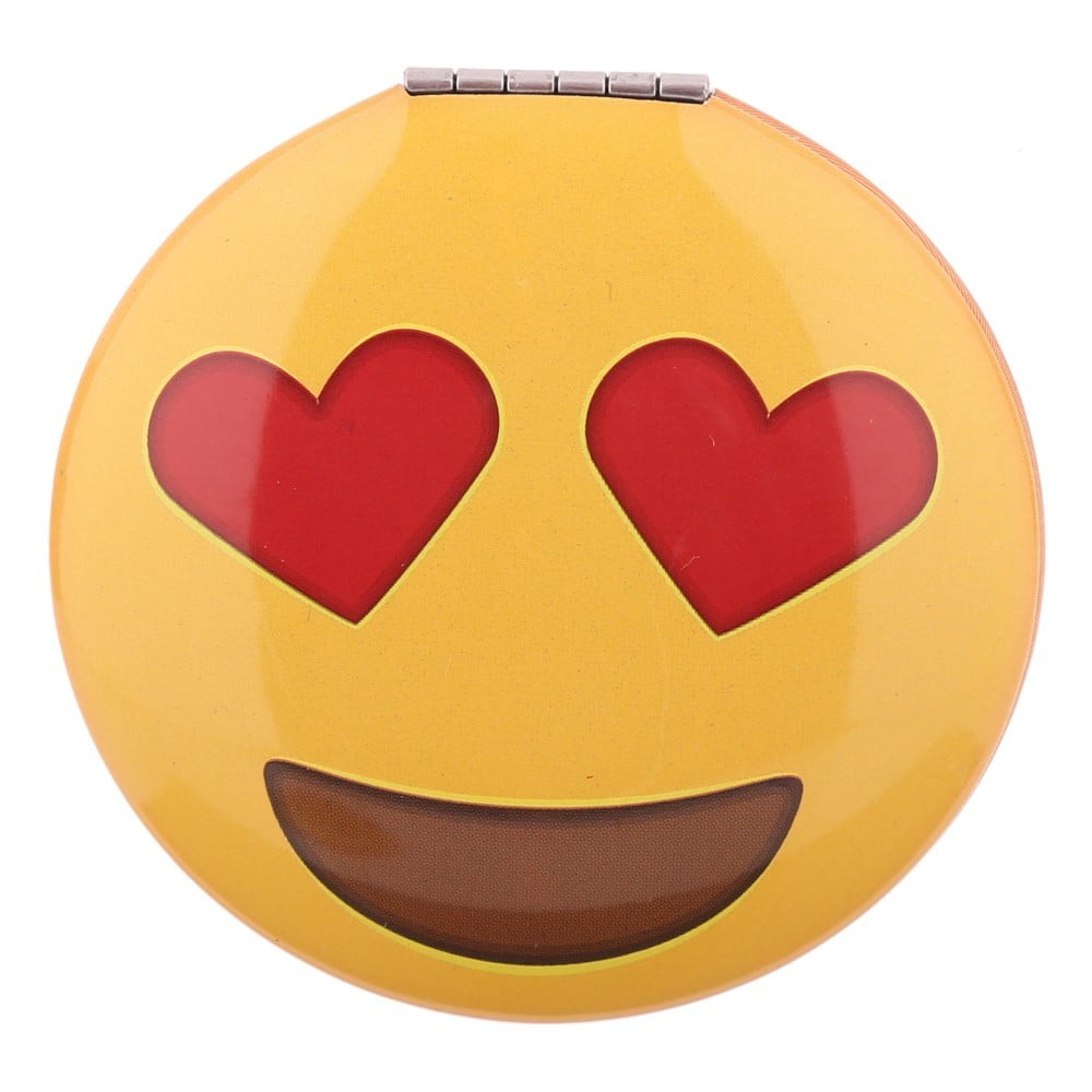 Miroir de Poche Emoji Coeur