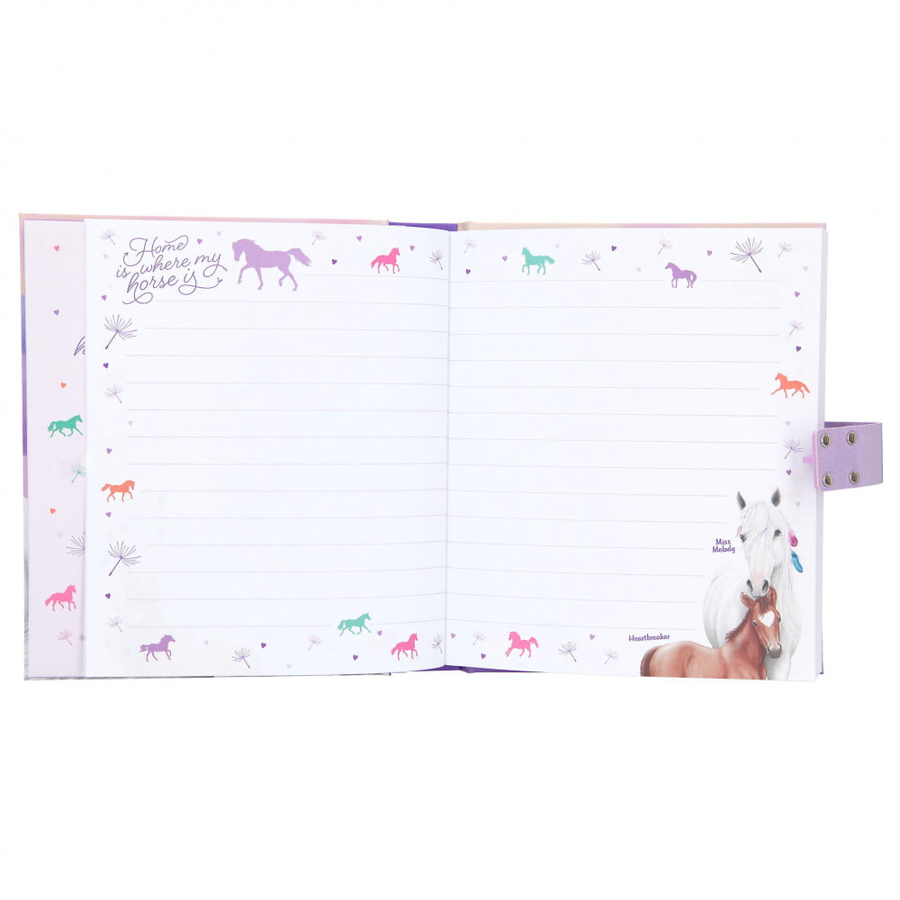 Miss Melody Journal intime sonore avec code, motif 2