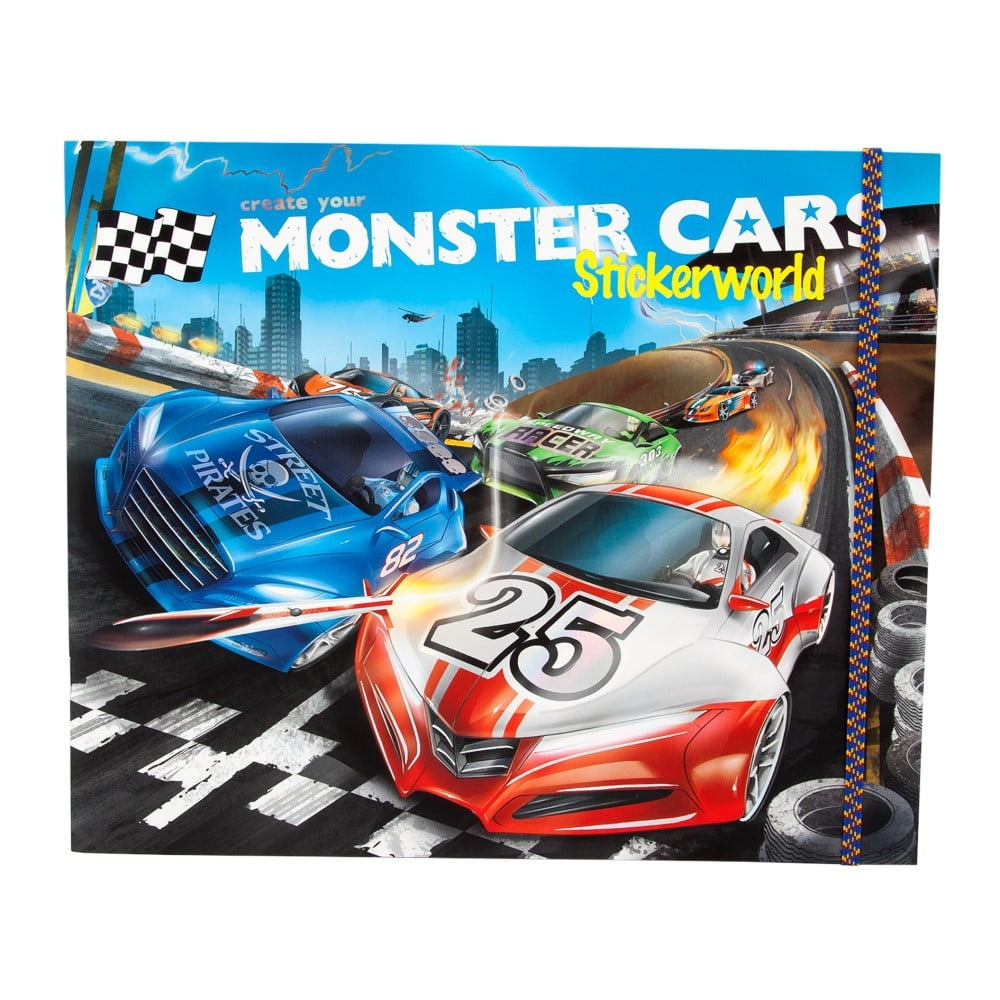 Monster Car Stickerworld