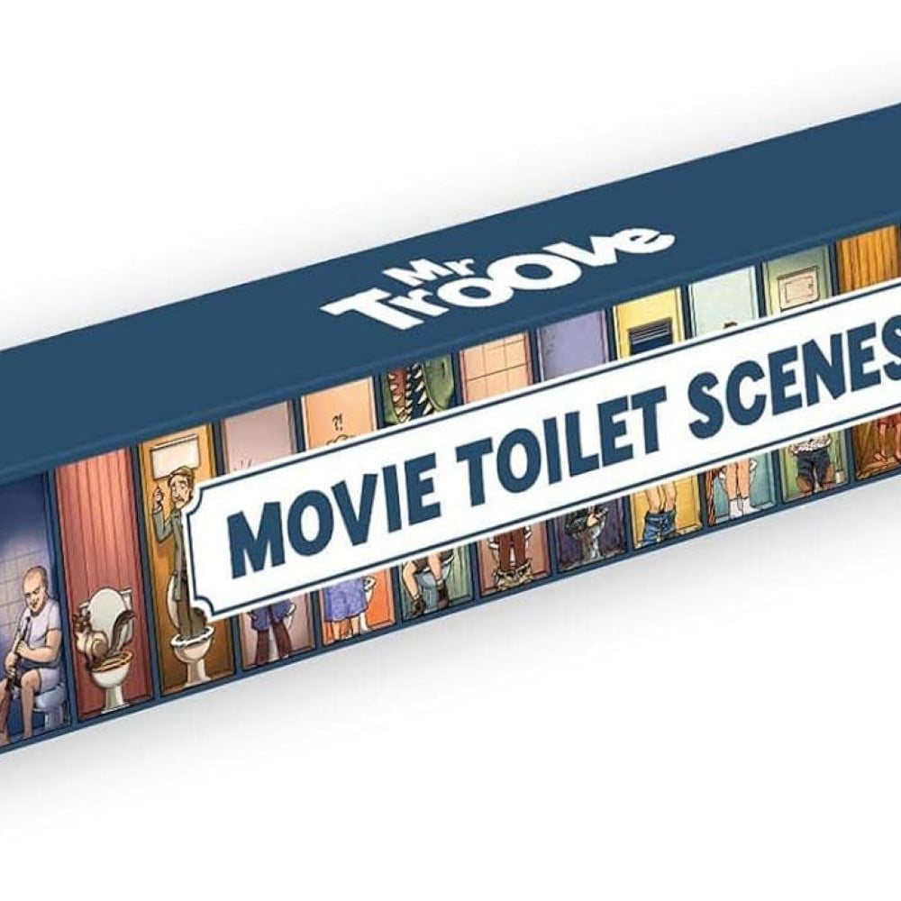 Mr Troove Movie Toilet Scenes 60 x 40 cm