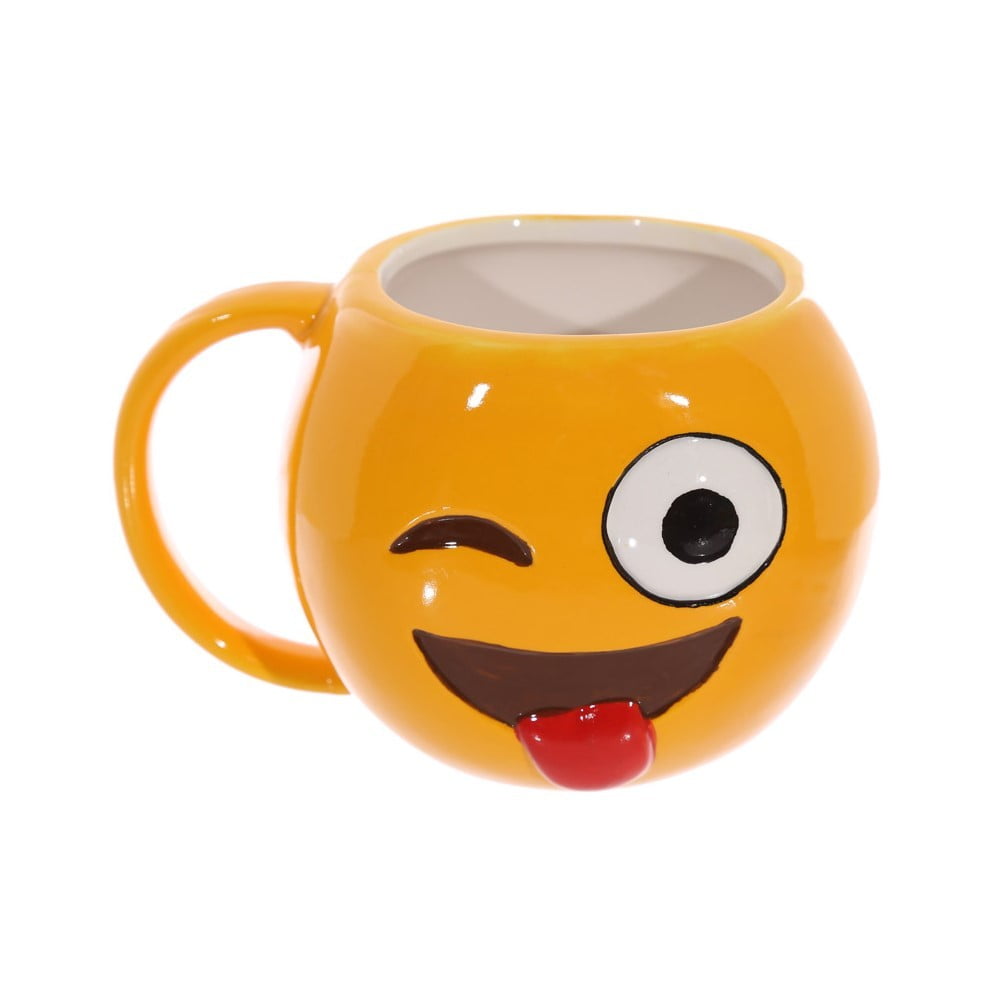 Mug emoji tire la langue