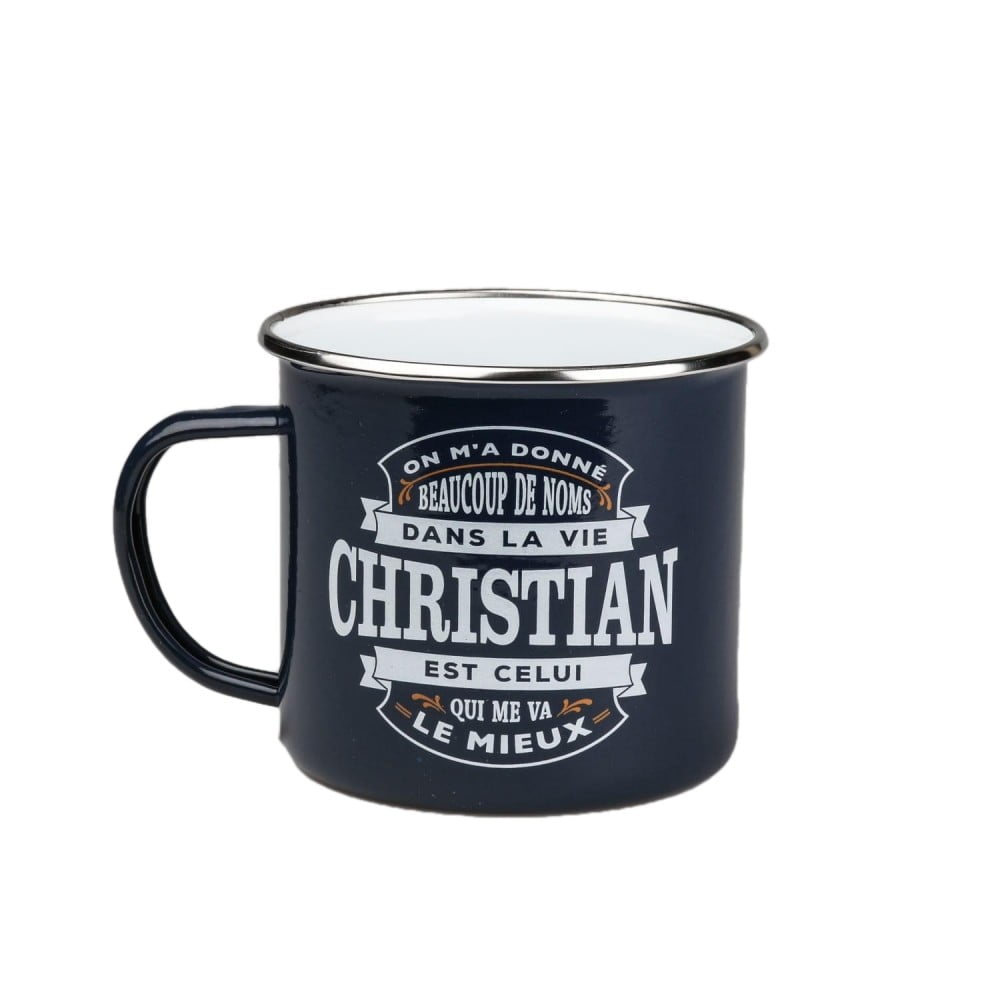 Mug vintage Prénom Christian