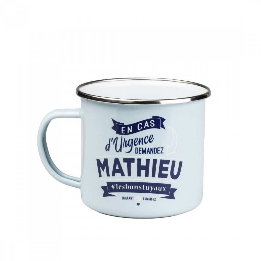 Mug vintage Prénom Mathieu