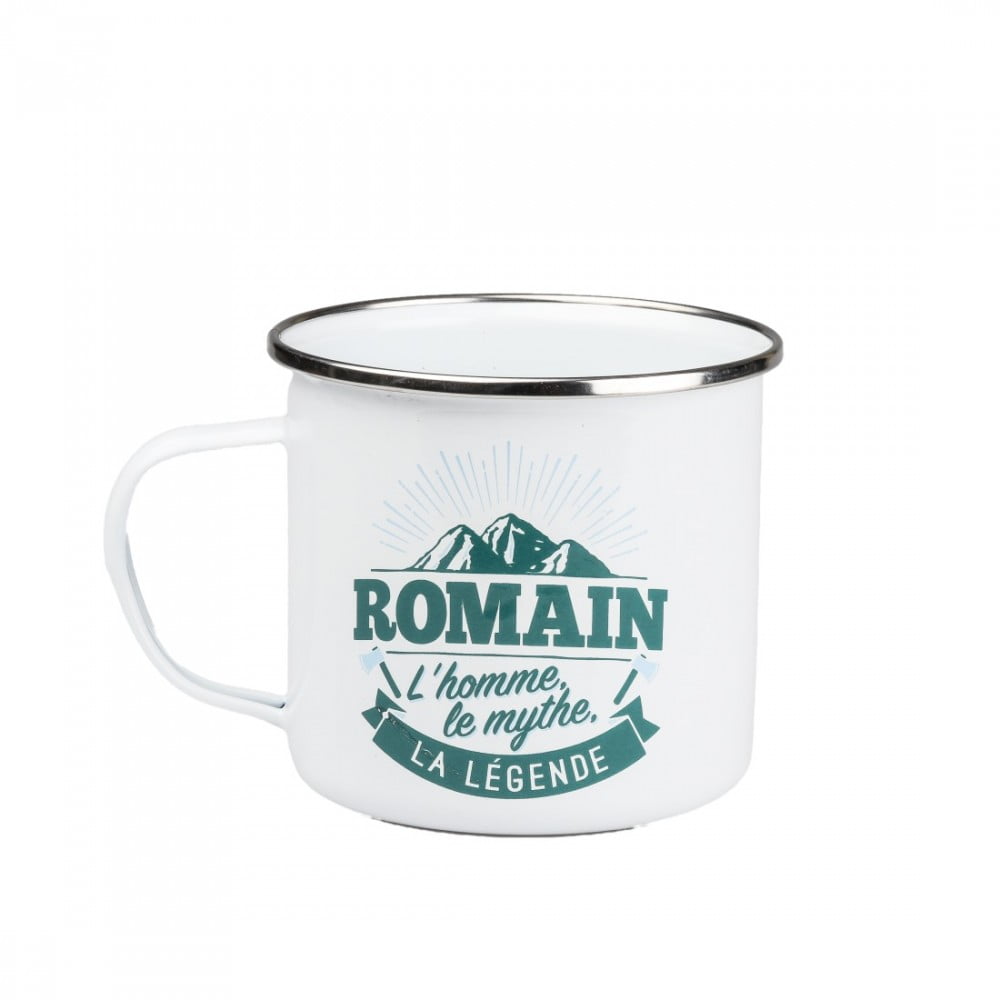 Mug vintage Prénom Romain