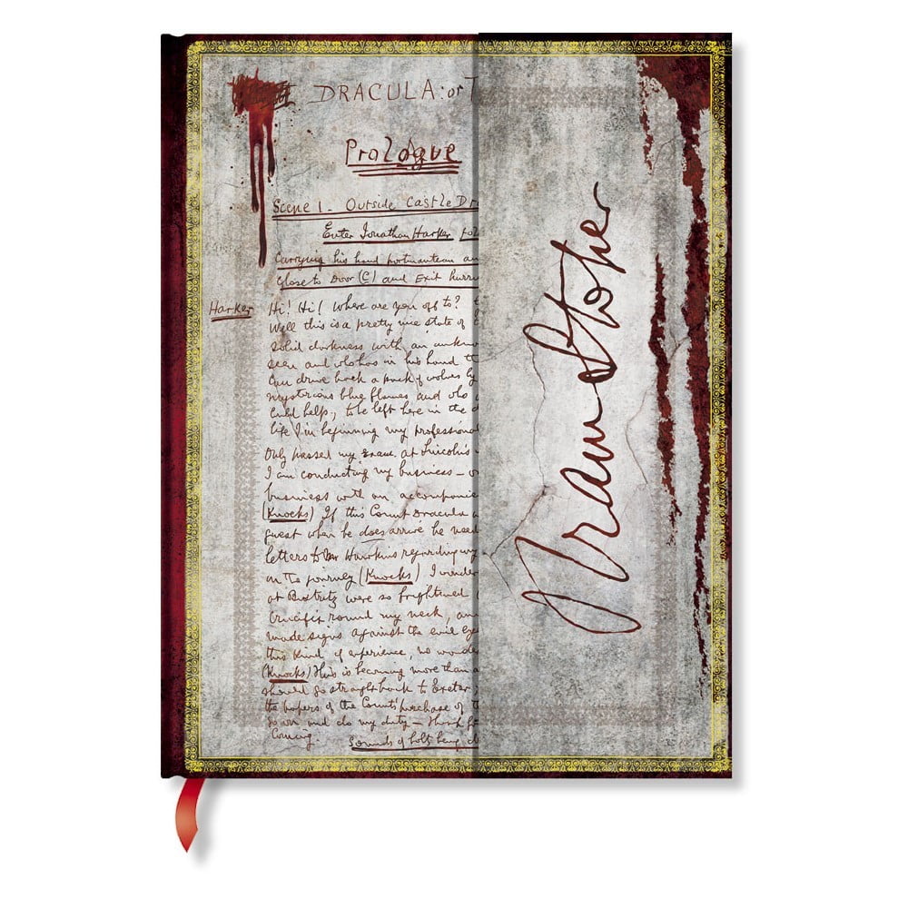 Notebook Ultra uni embellishment manuscripts Bram Stoker Dracula