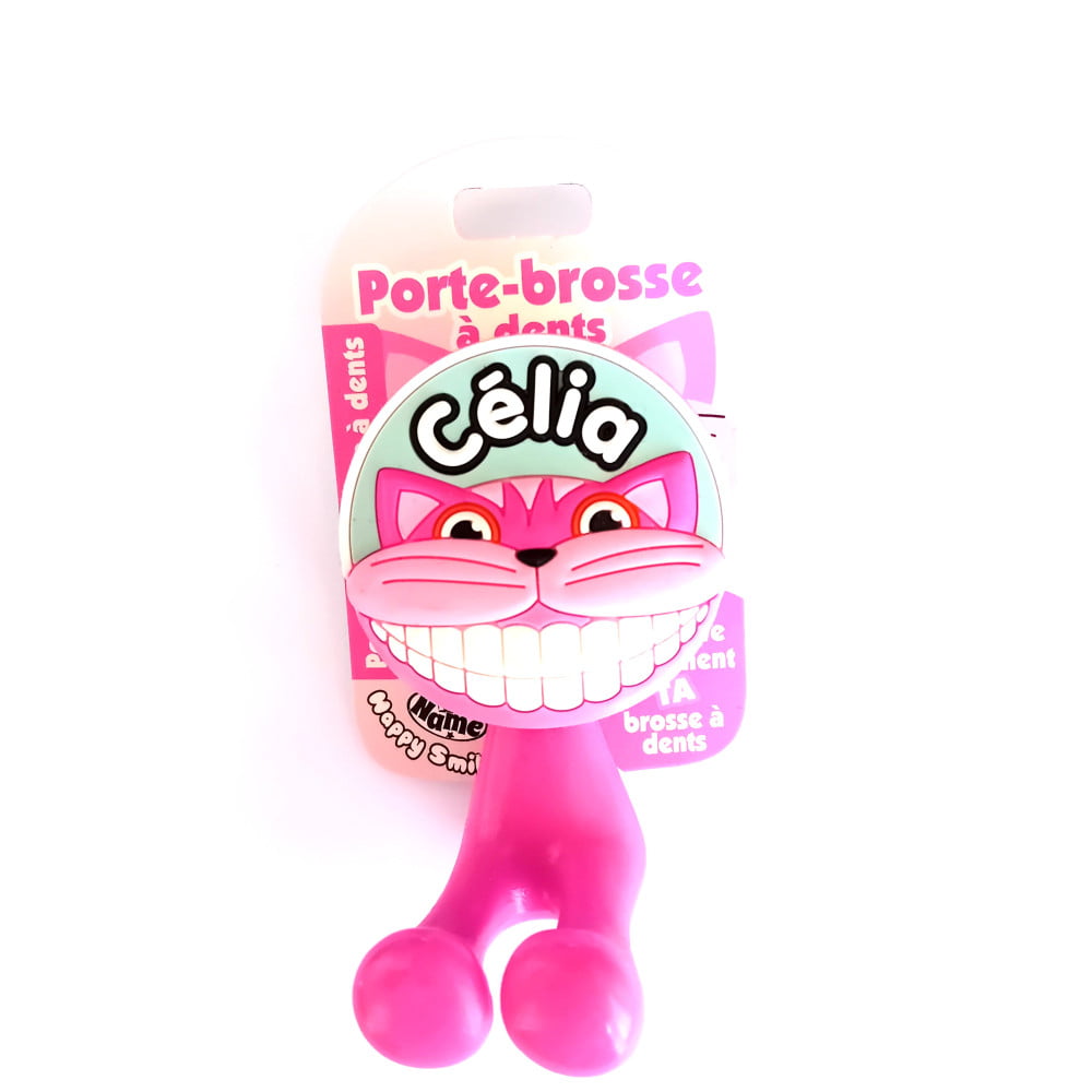 Porte brosse à dents Prénom Célia