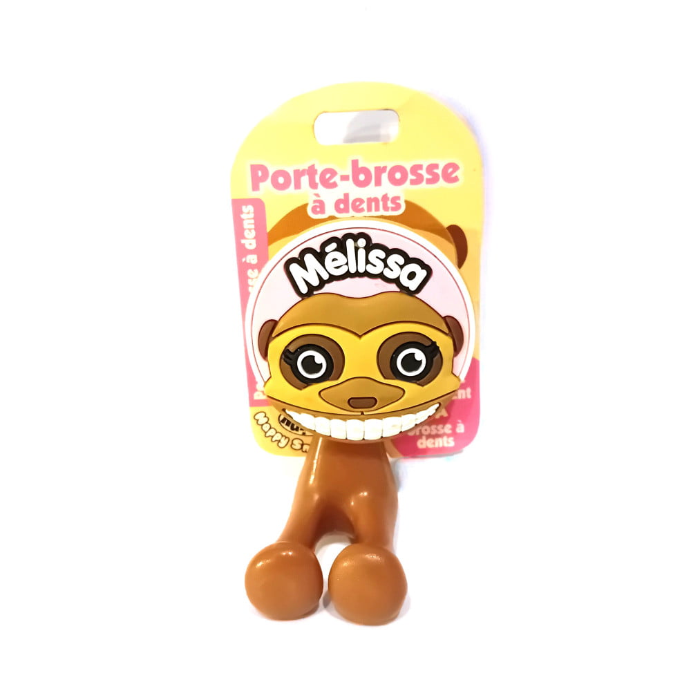 Porte brosse à dents Prénom Mélissa