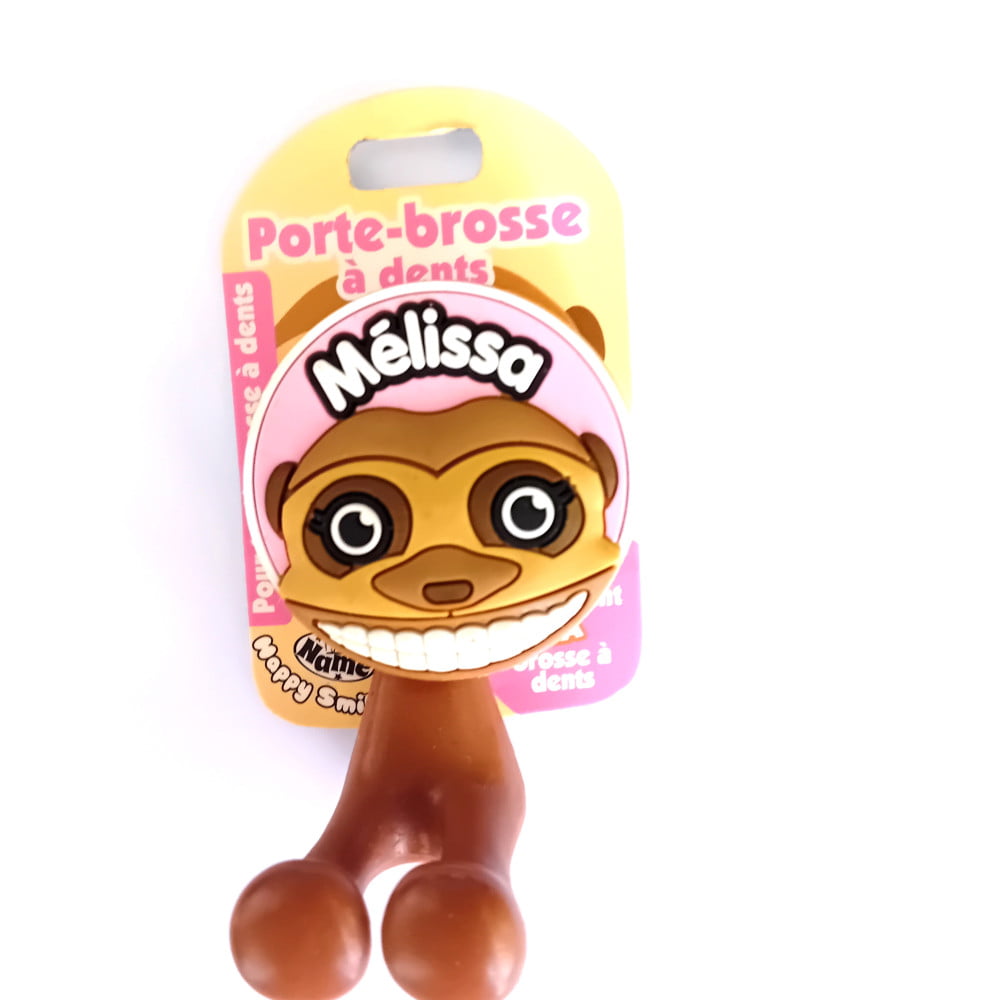 Porte brosse à dents Prénom Mélissa